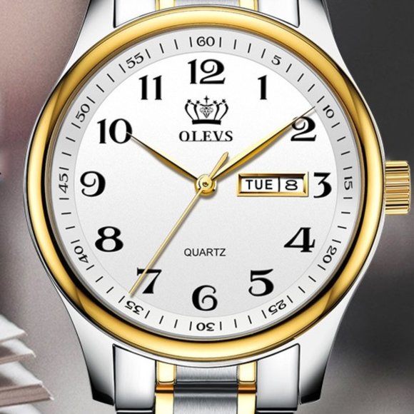 6-1 Men’s Waterproof Quartz Watch with Calendar - Picture 4 of 4